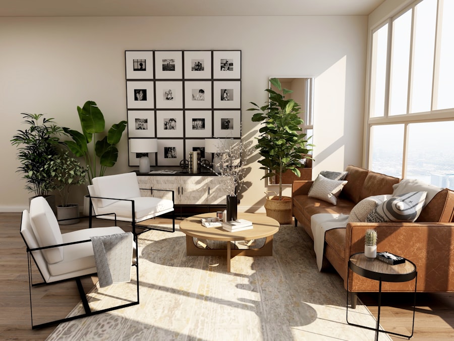 Modern apartment living room in Chennai